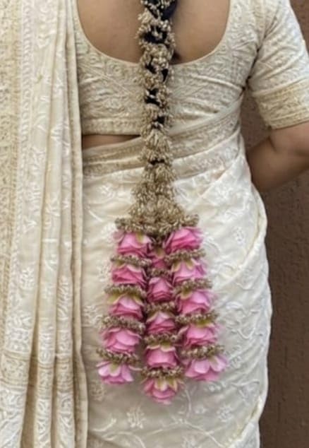 H-STYLE STORE Heavy Rose Design Paranda Parandi Braid Tassles Hair Accessory For Women & Girls Hair Extension Choti Braid Tassles-image-31