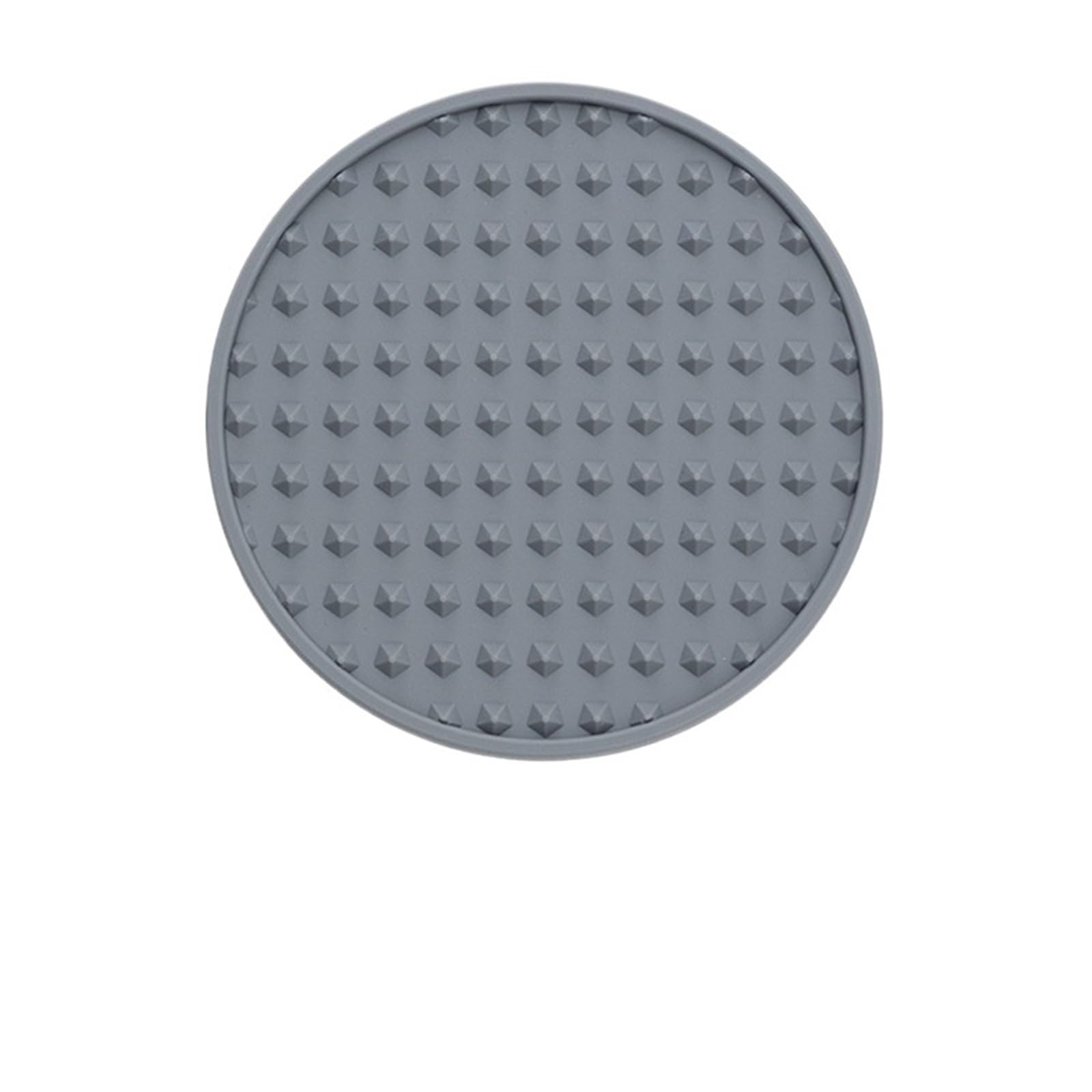 10Pcs Heat Resistant Silicone Mat Drink Cup Coasters Non Slip Pads Pot Holder Table Place for Cap(Color4,With support)