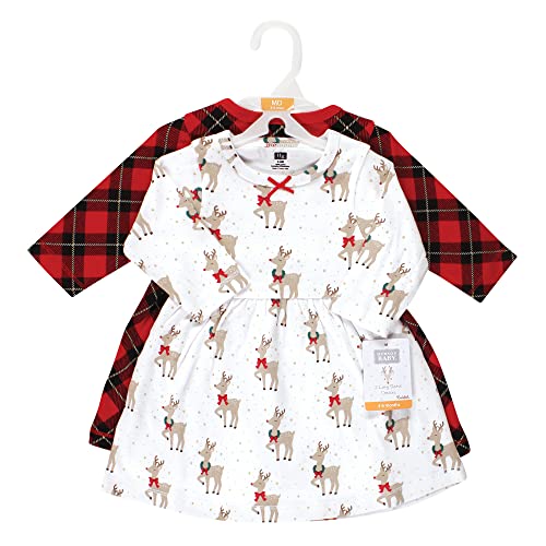 Image of Hudson Baby Girl's Cotton Dresses