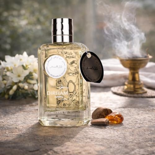 Image of Ard Al Zaafaran Dirham Eau De Parfum 100ml Unisex Fresh Floral Woody Long Lasting Arabian Perfume Spray for Men and Women Luxury Fragrance Gift