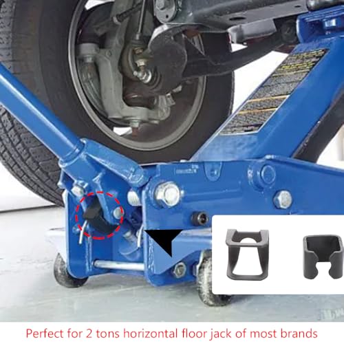 Image of 8 Pcs Jack Hoop Claw Clamp Clips Floor Jack Repair Kit for 2 Ton Hydraulic Horizontal Jack (4 Pcs 6mm and 4 Pcs 8mm Clips)