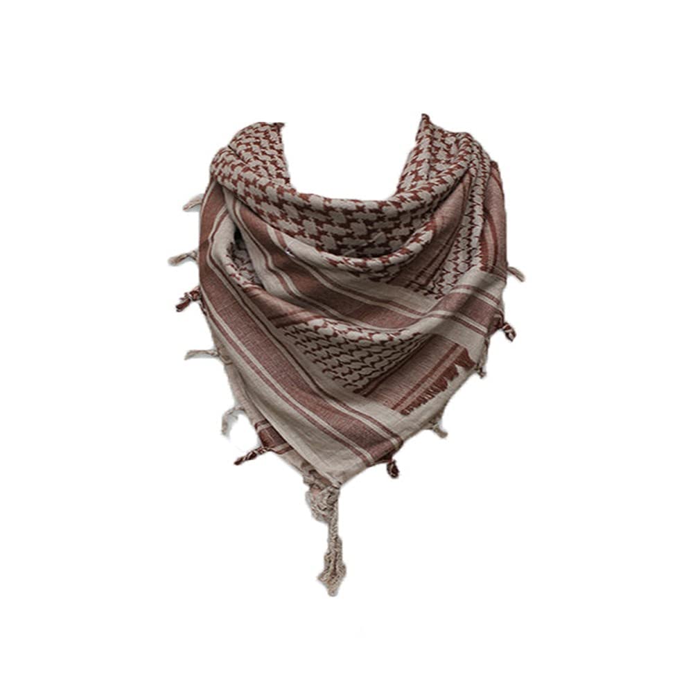 Clara Leather JacketsCotton Shemagh Tactical Military Scarf Palestine Scarf for Men&Women
