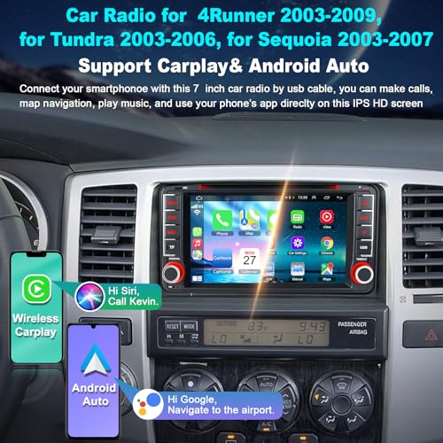 Radio para auto con pantalla de 7 pulgadas y CD/DVD miniatura 2