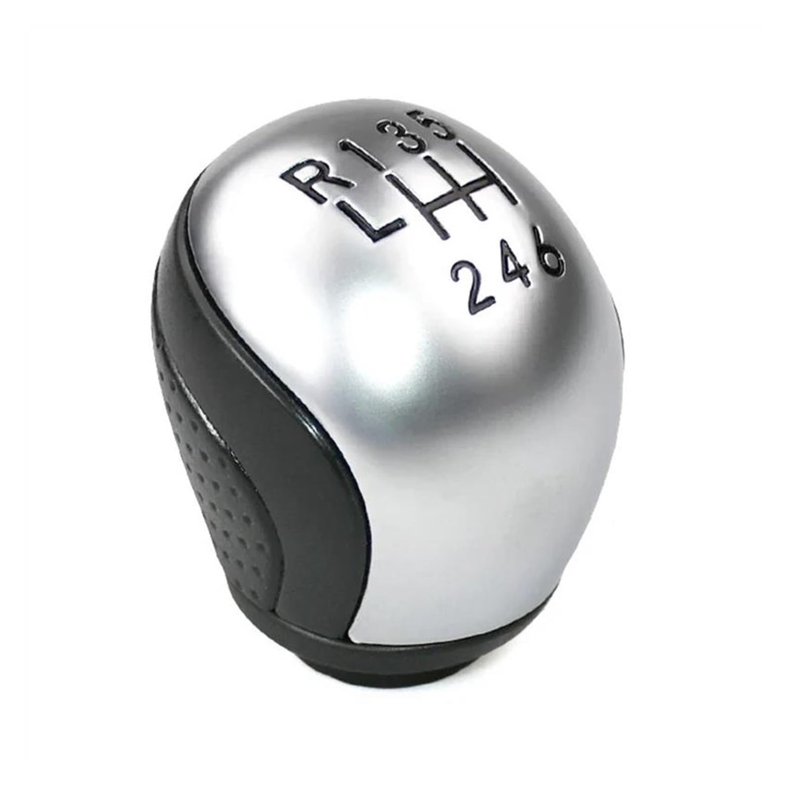 Ltqsiv 6 Speed For Peugeot 407 Rcz Gear Shift Knob 5 Speed Gear Shift Knob Leather 2403X3 Gear Shift Knob Shifter Handle(6 Speed)