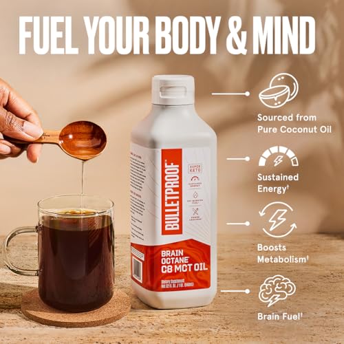 Bulletproof Brain Octane C8 MCT Oil