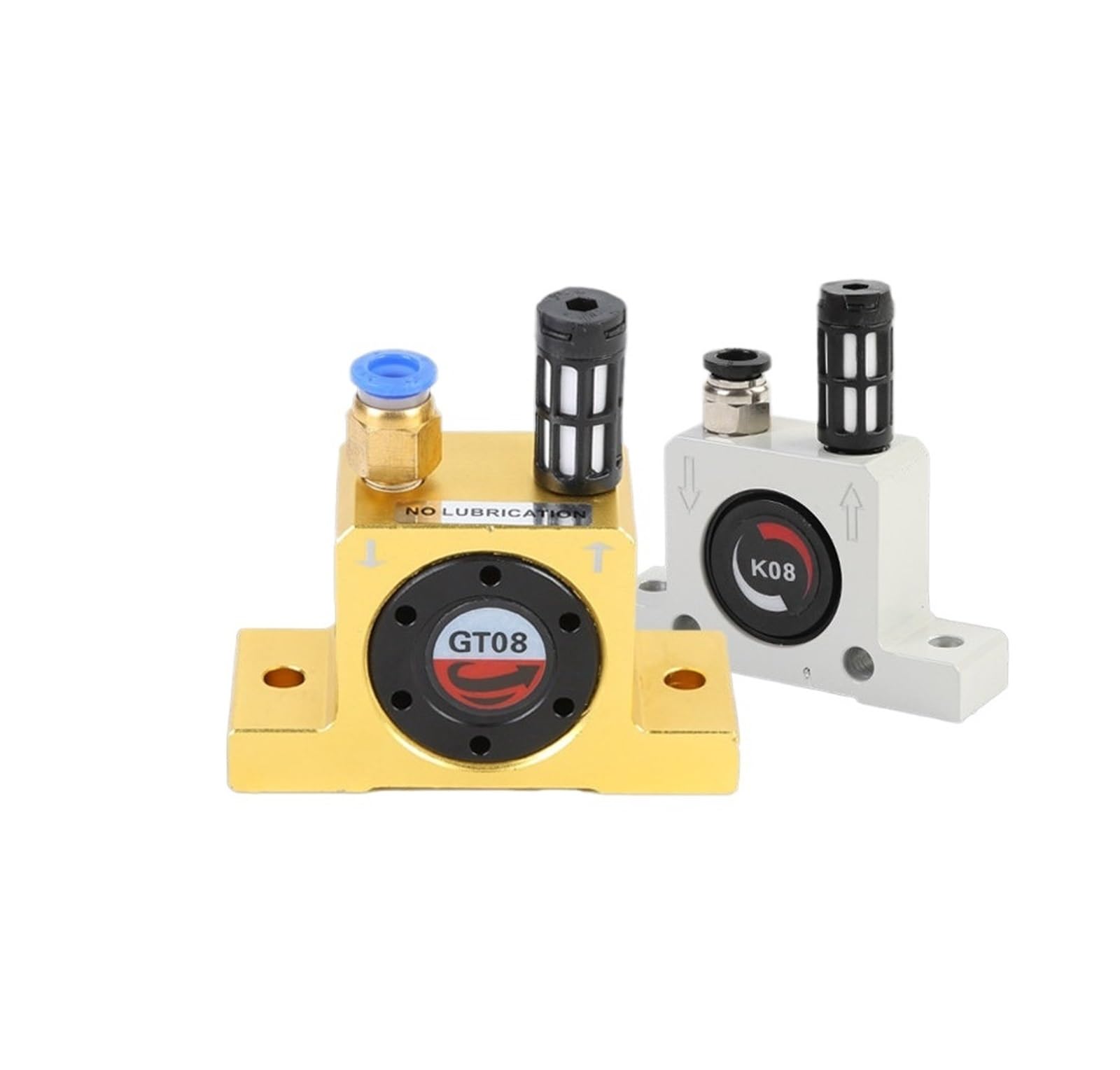 Oscillateur pneumatique de turbine GT16 pour fluidifier le transport de poudre