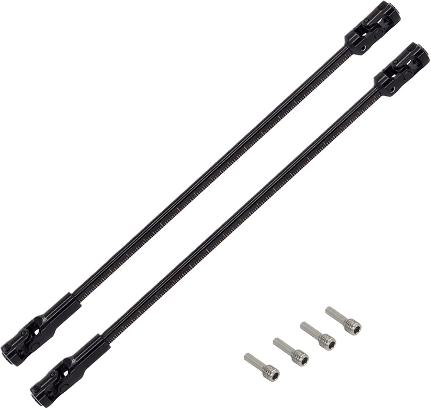 68mm-229mm Steel Drive Shaft DIY Cutting Steel Drive Shaft Freely Cut 6mm Shaft For 1/10 LCG RC Crawler Upgrades