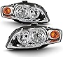ACANII - For [Halogen Model] 2006-2008 Audi A4 S4 Headlights Factory Style Headlamps Assembly Replacement Left+Right