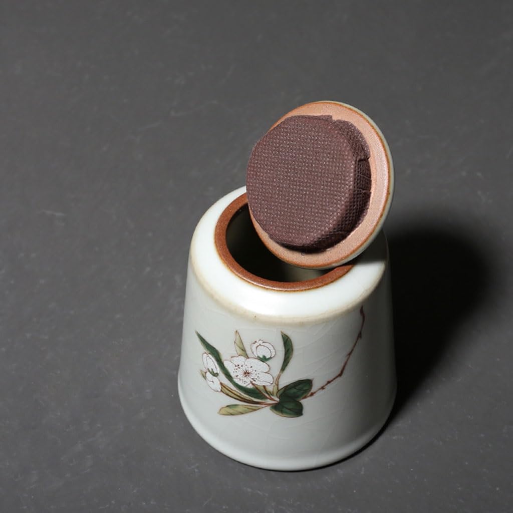 Keramik Lebensmittel Jar Retro Kleine Tee Kann Desktop Dekorative Keramik Versiegelt Tee Lagerung Kann Tee Lagerung Speisekammer Lagerung Container