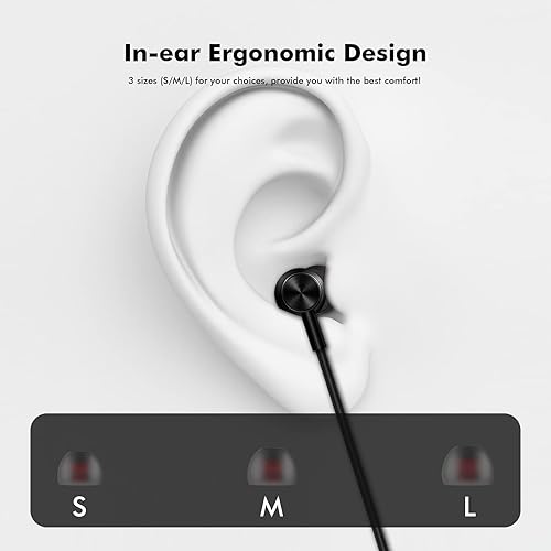 Miniatura 2 de Auriculares USB C para Google Pixel 7 Pro 7A 6A 6, cancelación de ruido, tipo C, con micrófono, auriculares con cable para Samsung Galaxy S23 Ultra