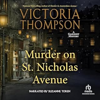 Murder on St. Nicholas Avenue Audiolibro Por Victoria Thompson arte de portada