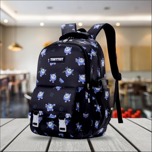 Image of Tinytot 30 Litre Japanese Korean Style School Bag Water-Resistant Laptop & Travel Backpack - Unisex Large 18 Inches Multipurpose Student Backpack for Boys & Girls, Men & Women
