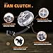 TOPAZ 25790869 Electronic Radiator Cooling Fan Clutch for 02 03 04 05 06 07 08 09 Chevy Trailblazer SSR GMC Envoy Bravada Saab 9-7X 4.2L 5.3 3200