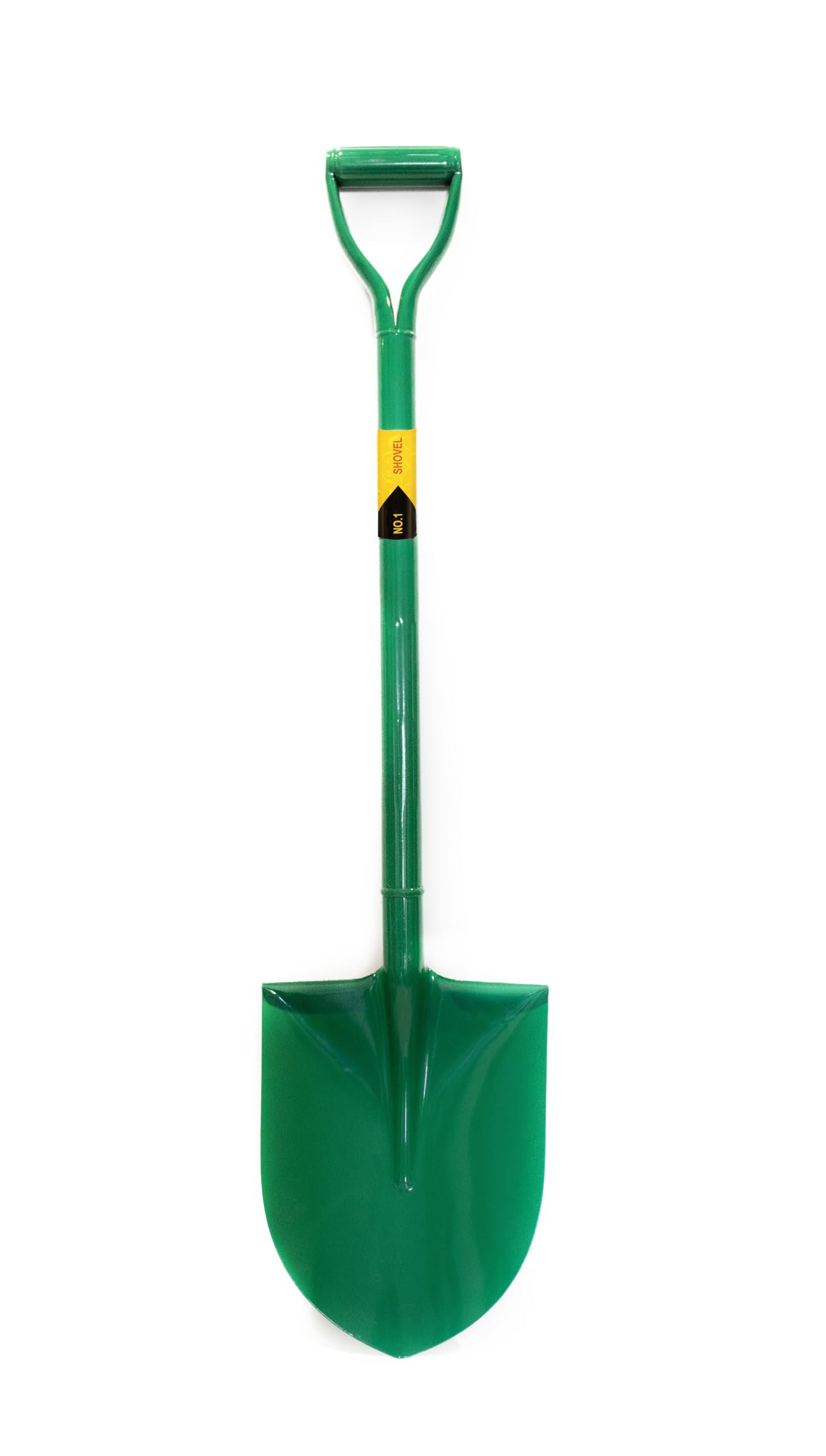Promise India Metal Shovel No1 Gardening Tool 1.4 kg for Suitable for Digging,Moving Soil and Mulch,Snow Removal,Harvesting Root Vegetables & Camping and Outdoor Activities(Color-Green)
