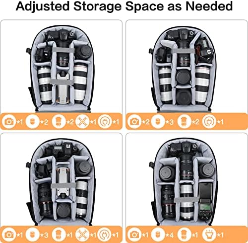 Camera Backpack, DSLR/SLR/Mirrorless Photography