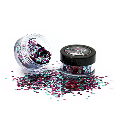 Paint Glow Glitter arcobaleno biodegradabile di