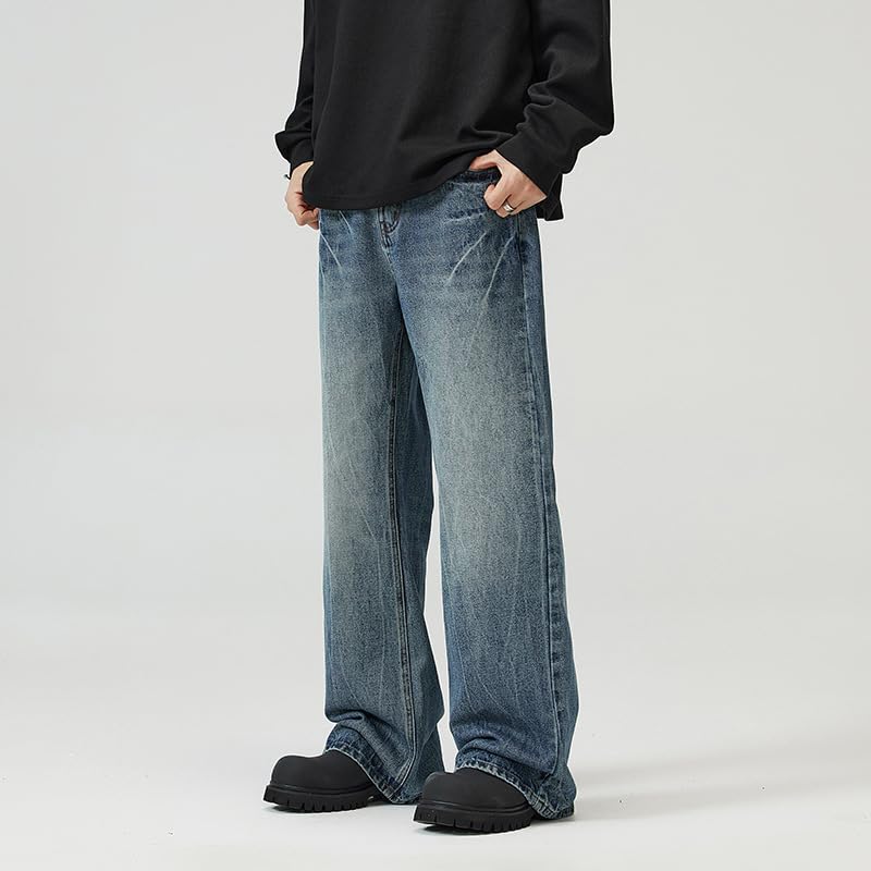 Men's Jeans Summer Denim Striped Casual Pants2