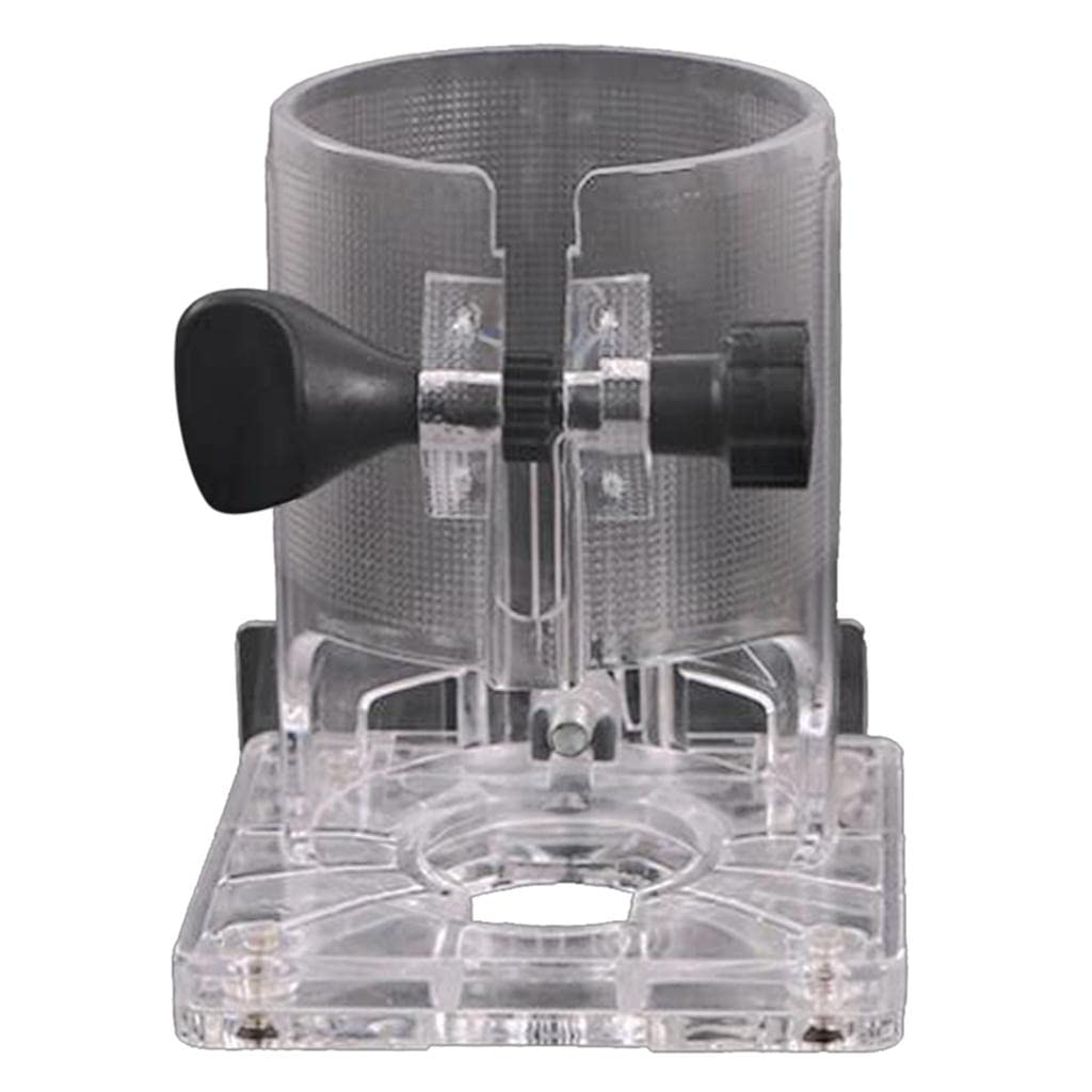KYKHT Woodworking Trimmer Router Clear Plastic Base Protective Base Thickened Type-image-5