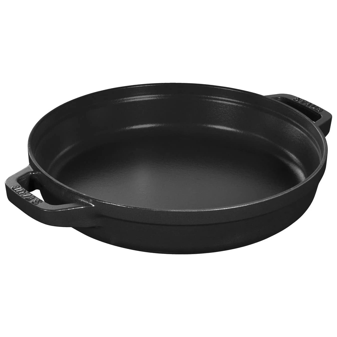 STAUB La Cocotte Ensemble de 3 casseroles rondes en fonte Noir