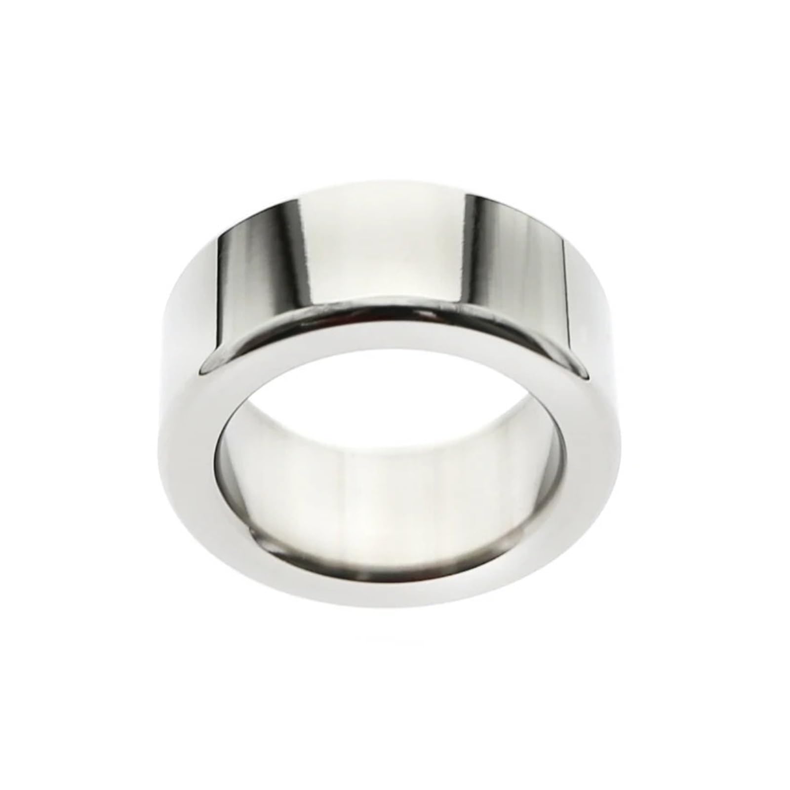 Anneau De Verge En Métal Argenté 5mm - Hypoallergénique, Marque RougeCuir