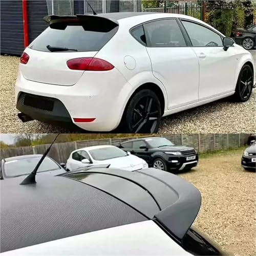 Becquet arrière pour Seat Leon MK2 2009-2012 en ABS style carbone