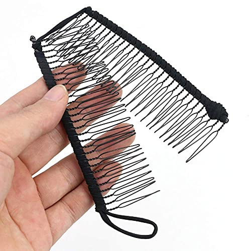 Pinza de Pelo Stretchy Banana Clip Mediana Negra miniatura 5