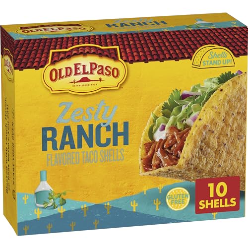 Old El Paso Stand 'N Stuff Taco Shells, Zesty Ranch, Gluten Free ...