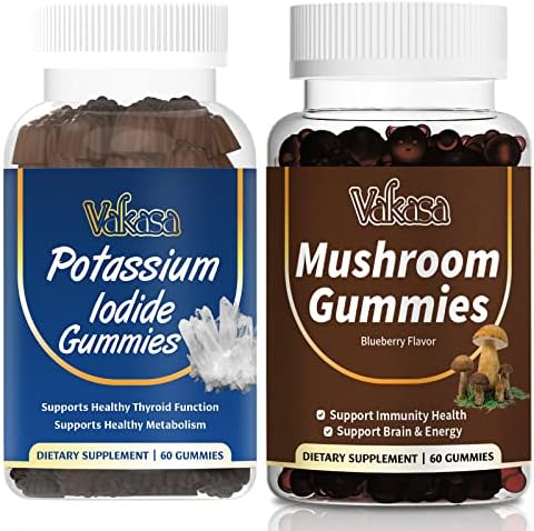 Potassium Iodide Gummies & Mushroom Gummies