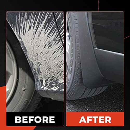 Image of 4PCS Mud Flaps Splash Guards, Front & Rear Tire Wheel Mud Guards All Weather Mudguards Mudflaps with Hardware Kits Accessories for Toyota Tundra 2022 2023