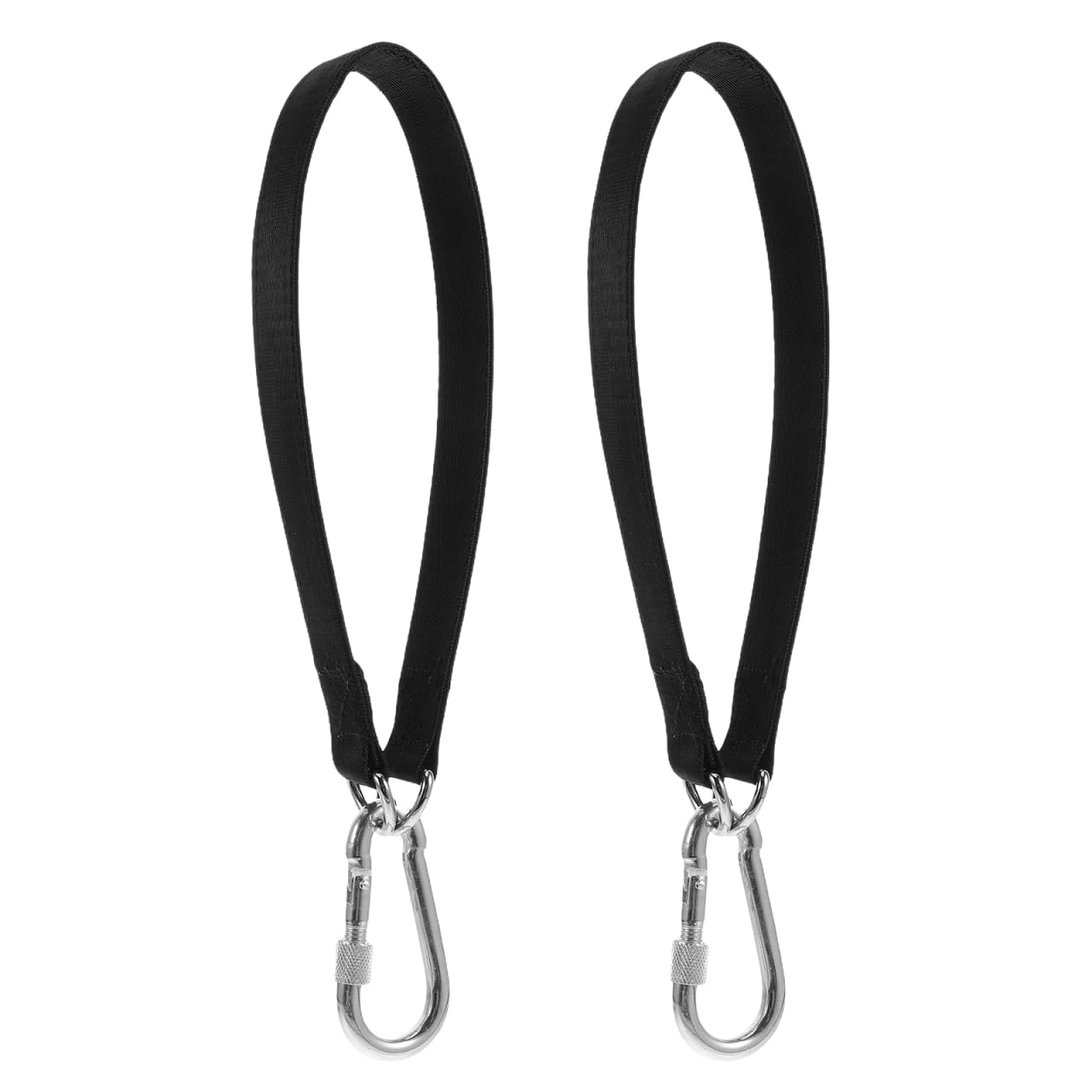 WRITWAA Swing Straps Hanging Kit Suspension Straps for Hammock Chair Tree Swing Hanging Strap Punching Bag Hanging Kit 2 Hanging Straps with 2 Hooks 19.69In