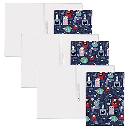 Veloflex 10057017-3 - Schnellhefter Monster DIN A4, 3 Stück,...