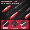 Thread Repair Thread Chaser Tool Set - 49PCS Thread Cleaner Rethreading Master Kit Metric SAE Bolt Restorer File Nut Rethreader Automotive Wheel Stud Spark Plug Engine Standard Screw Threading UNC UNF