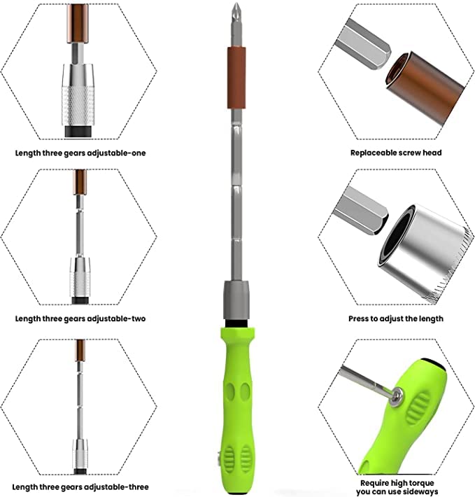 Image of 32 In1 Multi-Bit Screwdriver Precision Set For Mobile Laptop PC Repair Tool Kit - AT-32PCSCREW-nw