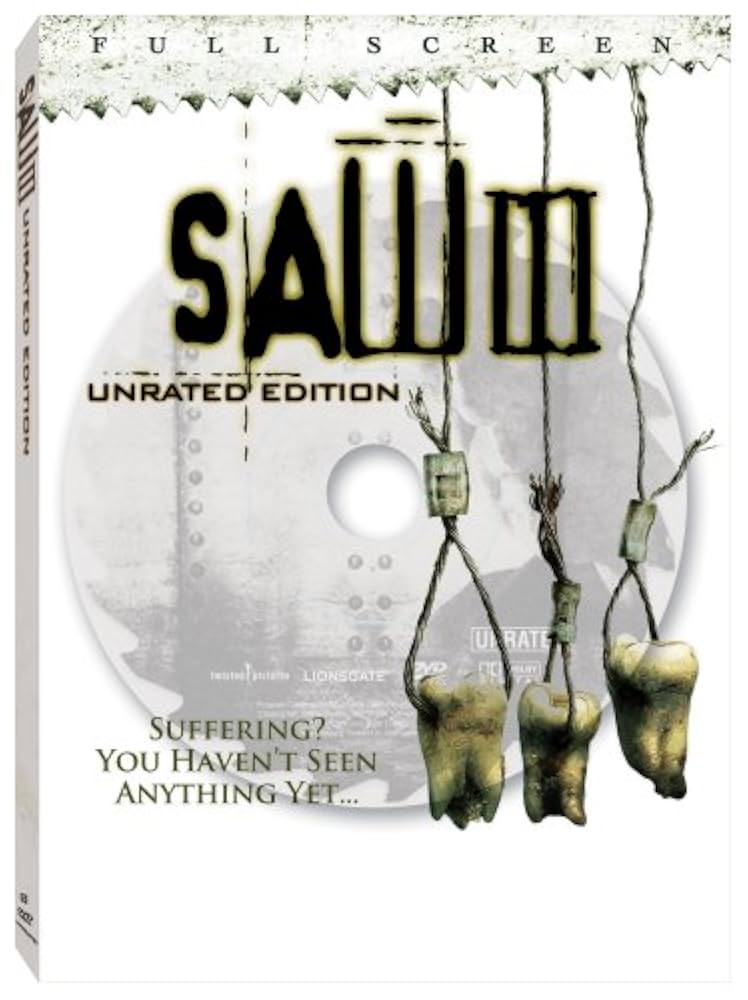 Amazon.com: Saw III (Full Screen Uncut Edition) (2007) DVD
