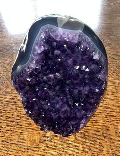 Image of Extreme Rocks & Fossils Superior Best Amethyst Cluster (Deep Purple Amethyst, Unique Specimens 8 to 10 lbs)