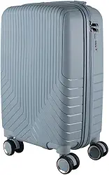 Mala de bordo em Polipropileno 4 rodas 360º - AeroMalas Sérvia (Azul Claro)