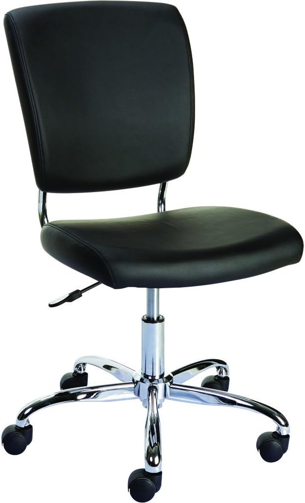 Staples 27373 Nadler Luxura Office Chair, Armless, Black