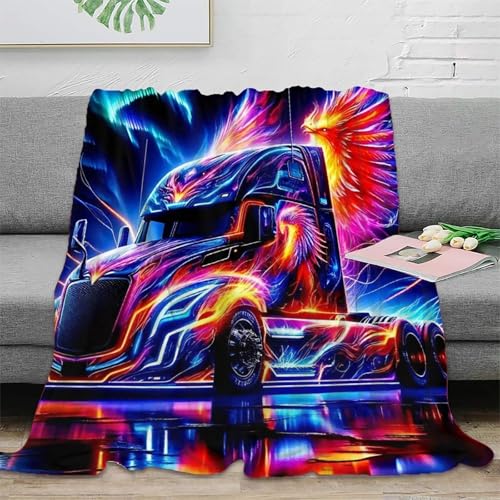 Couverture de lit camion 3D microfibre de qualité supérieure - 2