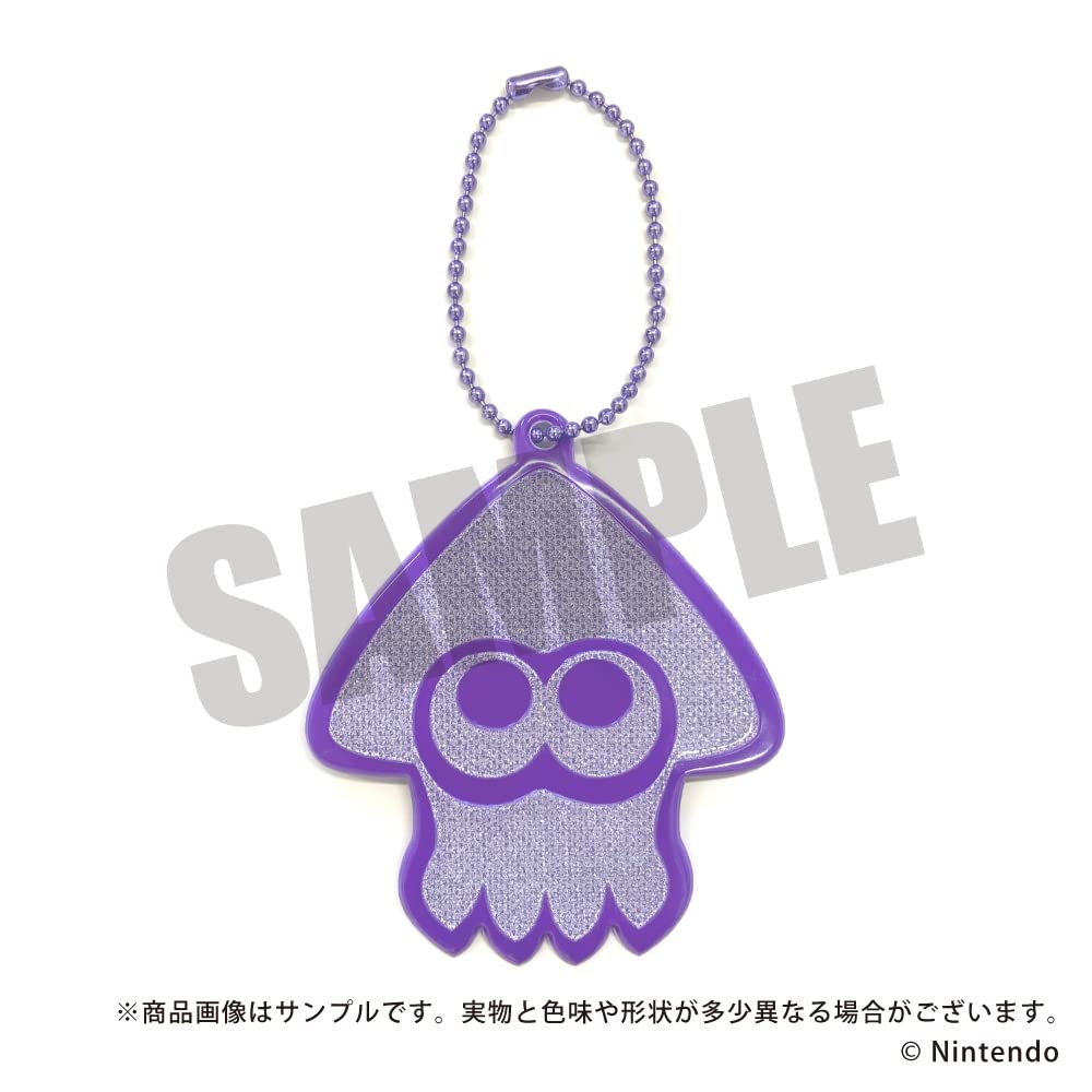 Amazon.co.jp: スプラトゥーン3 カラーリフレクター 06.イカ/パープル