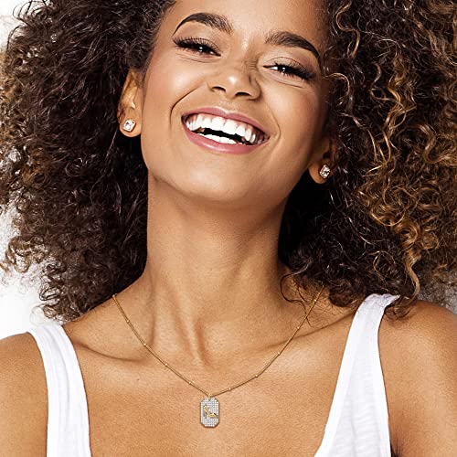 Disney Princess Yellow Flash Plated Sterling Silver Cubic Zirconia Pendant Necklace, Officially Licensed2