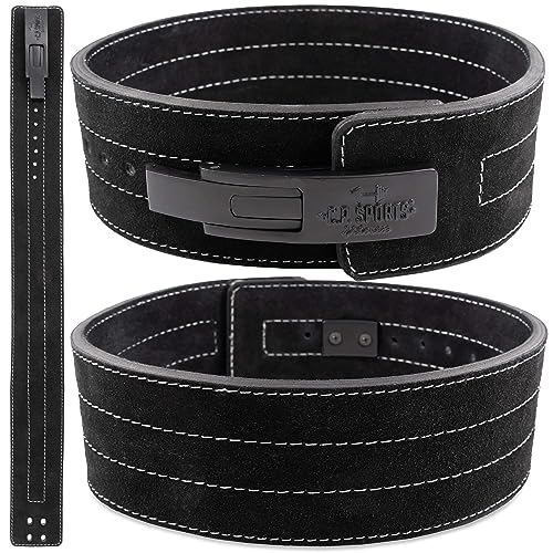 Ceinture d'haltérophilie soulagement lombaire entraînement noir