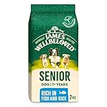 James Wellbeloved Dog Senior Hypoallergenic Dry Food Fish and Rice 2 kg
