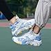 DZBAJRQM Couple Basketball Shoes - Fashion Plus Size Sports Shoes - Lightweight and Non Slip Basketball Shoes - Comfortable and Breathable Fitness Shoes - Casual Sports Shoes Blue