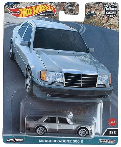 Hot Wheels Mercedes Benz 500 E cadeau idéal pour les amateurs de belles miniatures grises