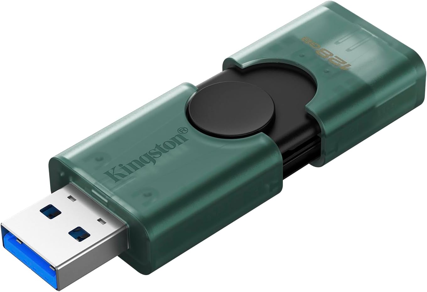 Kingston DataTraveler Duo 128GB USB 3.2 Gen 1 Flash Drive with Type A and Type C Connectors