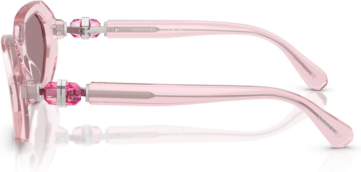 Swarovski womens Sk6028 Hexagonal Sunglasses