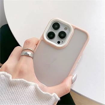 Amazon.co.jp: iPhone 13ケース 6.1インチ 対応 半透明 マット感