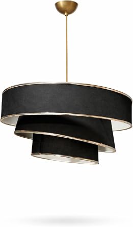 Modern Sark t Avize Kuma  3 Katl    Minimal Tavan Ayd nlatma, Salon Mutfak Yemek Masas   st  Dekoratif Pendant Light Yamuk [Enerji S n f  A]