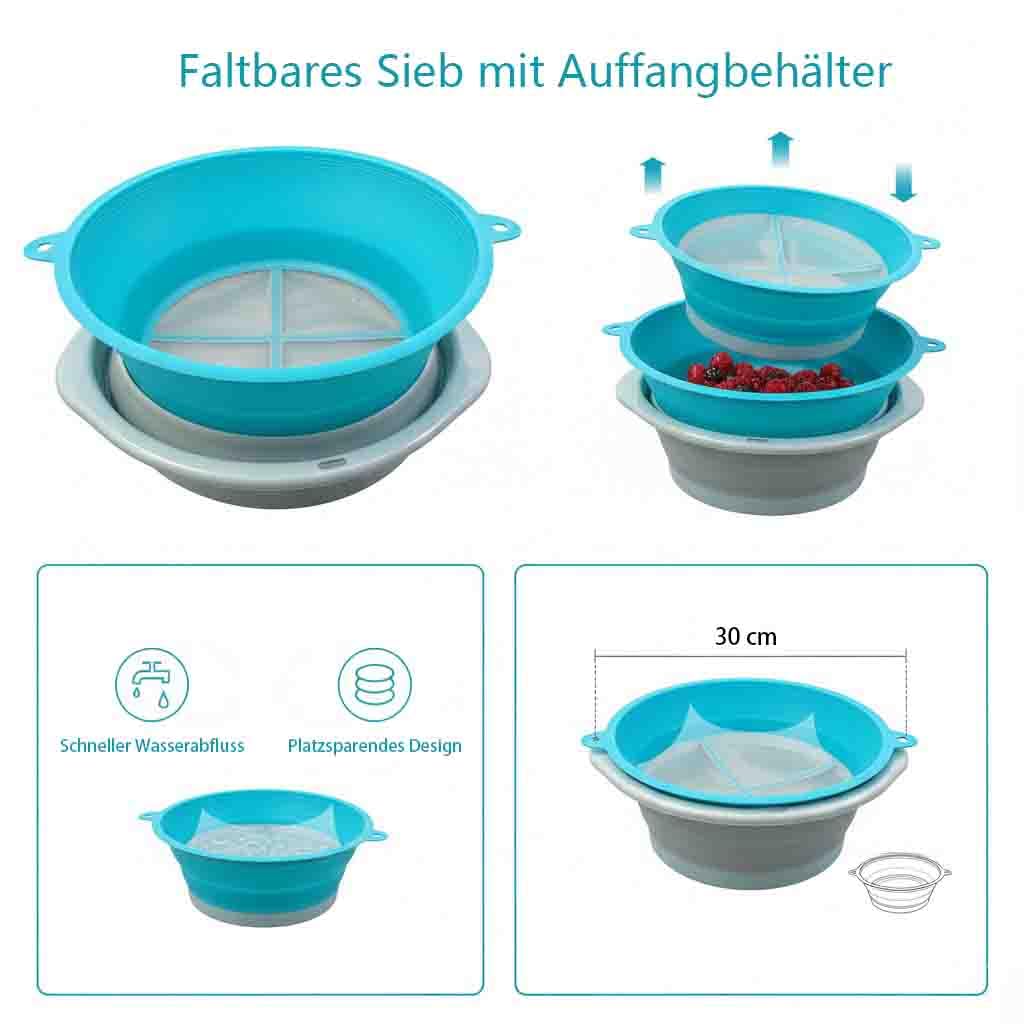 Faltbares Trimm-Set – Inklusive gebogener Schere, gerader Schere und Lupenkarte – Ihr professionelles Trimm-Tablett für Kräuter