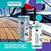 Gtechniq - Rinse-on Ceramic Refill - Marine Coating for Boats, Yachts, Powerboats and Jet Skis, Aquatic Safe, Hose-On, Rinse-Off for 3 Months Protection for Glass, Metal, & Gelcoat, Repels UV (500ml)